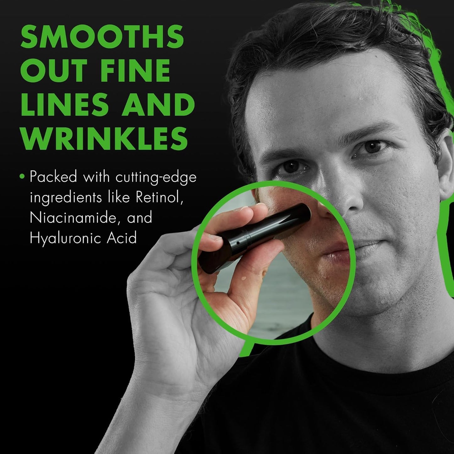 Tiege Hanley Retinol Stick for Men, Anti-Aging Face & Eye Stick With Hyaluronic Acid & Niacinamide, Helps Reduce Appearance of Fine Lines, Wrinkles Beauty & Personal Care Tiege Hanley