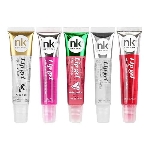 NICKA K NEW YORK Lip Gel, Hydrating, Lightweight, Glides on Effortlessly, Non Sticky Finish Lip Gel Colors Beauty & Personal Care NICKA K NEW YORK