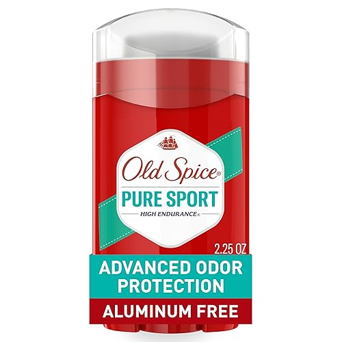Old Spice Aluminum Free Deodorant For Men, High Endurance, 24/7 Sweat Defense & Odor Protection, 24/7 Freshness & Lasting Scent, Pure Sport Scent Beauty & Personal Care Old Spice