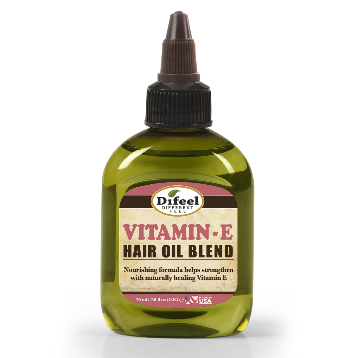 Difeel Vitamin E Hair Oil Blend - Travel Size 2.5 ounce (6-Pack)
