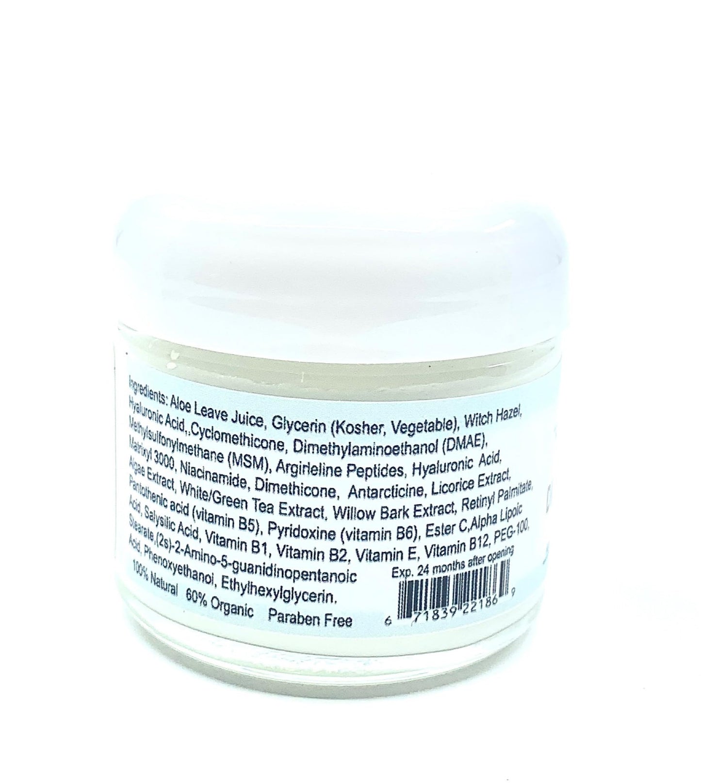 DNA CODE Skin Care OIL FREE-DMAE+MSM+NIACIN Firming Cream, 100% Pure Hyaluronic Acid, Argireline, Matrixyl 3000 Beauty & Personal Care DNA Code