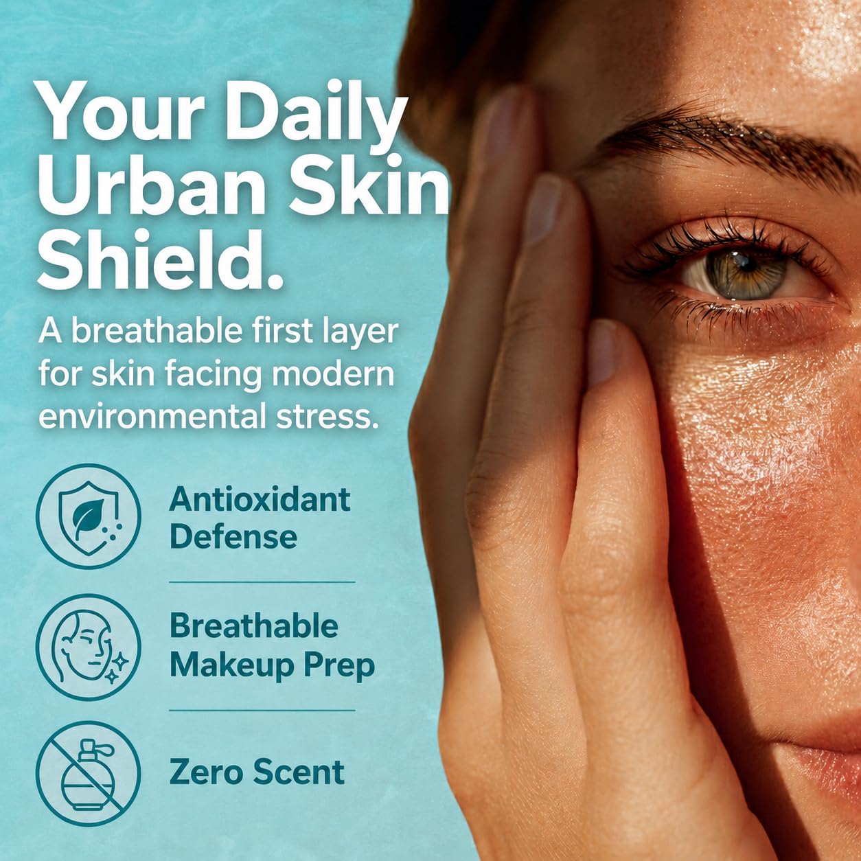 Noredol Green Tea Face Serum Moisturizer - Water Based Daily Barrier Antioxidant Hydration with Aloe Vera & Panthenol - Fragrance Free Makeup Prep Beauty & Personal Care Noredol