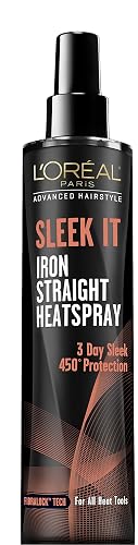 L'Oréal Paris Advanced Hairstyle Sleek It Iron Straight Heat Spray, 5.7 Ounce Beauty & Personal Care L'Oreal Paris