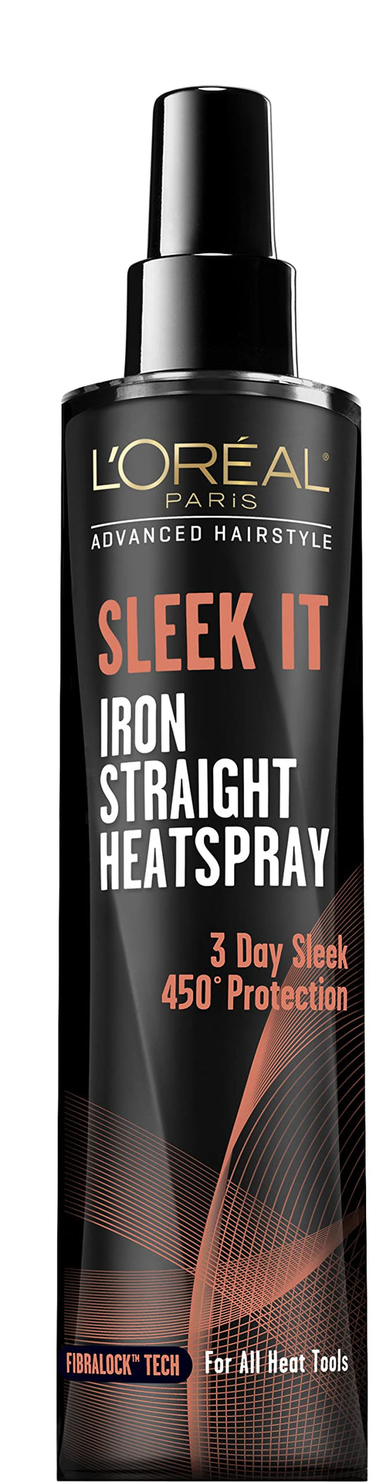 L'Oréal Paris Advanced Hairstyle Sleek It Iron Straight Heat Spray, 5.7 Ounce Beauty & Personal Care L'Oreal Paris