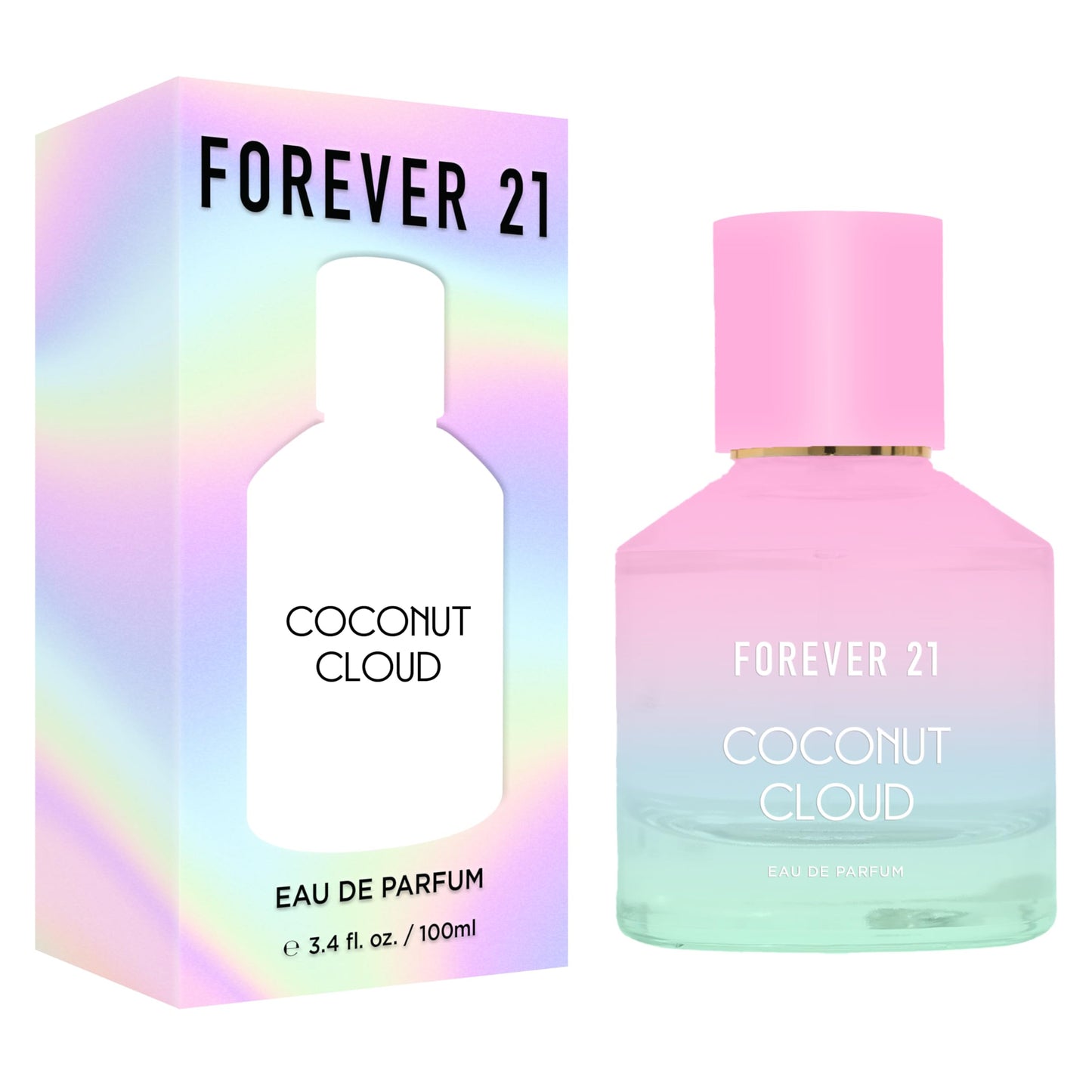 Forever 21 Coconut Cloud Eau de Parfum, 3.4 Fl. Oz. Beauty & Personal Care Forever 21