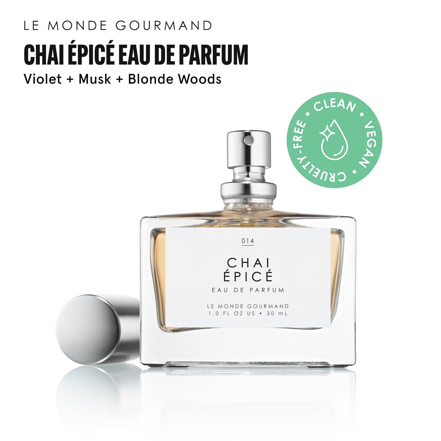 Le Monde Gourmand Chai Épicé Spray Eau de Parfum with Woody, Spicy, Warm Perfume Notes - 1 fl oz (30 ml) Beauty & Personal Care Le Monde Gourmand
