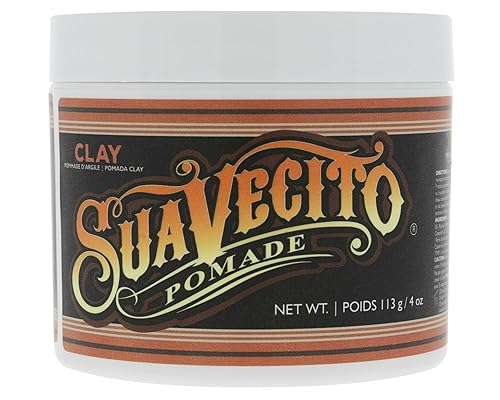 Suavecito Pomade Firme Clay 4 oz, 1 Pack - Strong Hold For Men - Low Shine Matte Hair Pomade For Natural Texture Hairstyles Beauty & Personal Care Suavecito