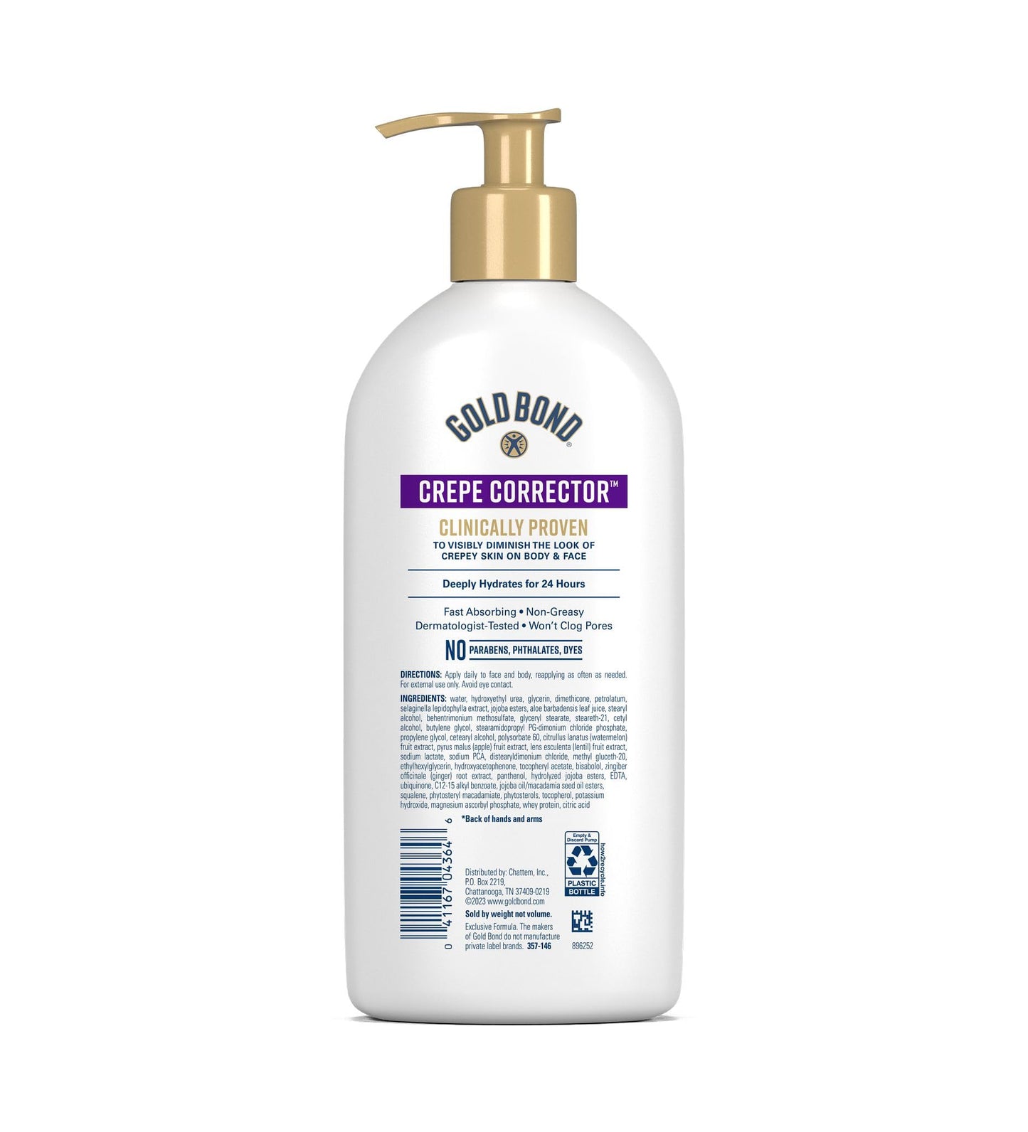 Gold Bond Age Renew Crepe Corrector Body Lotion, Improves & Tightens Crepey Skin, Replenishing & Smoothing Moisturizer, 24-HR Hydration Beauty & Personal Care Gold Bond