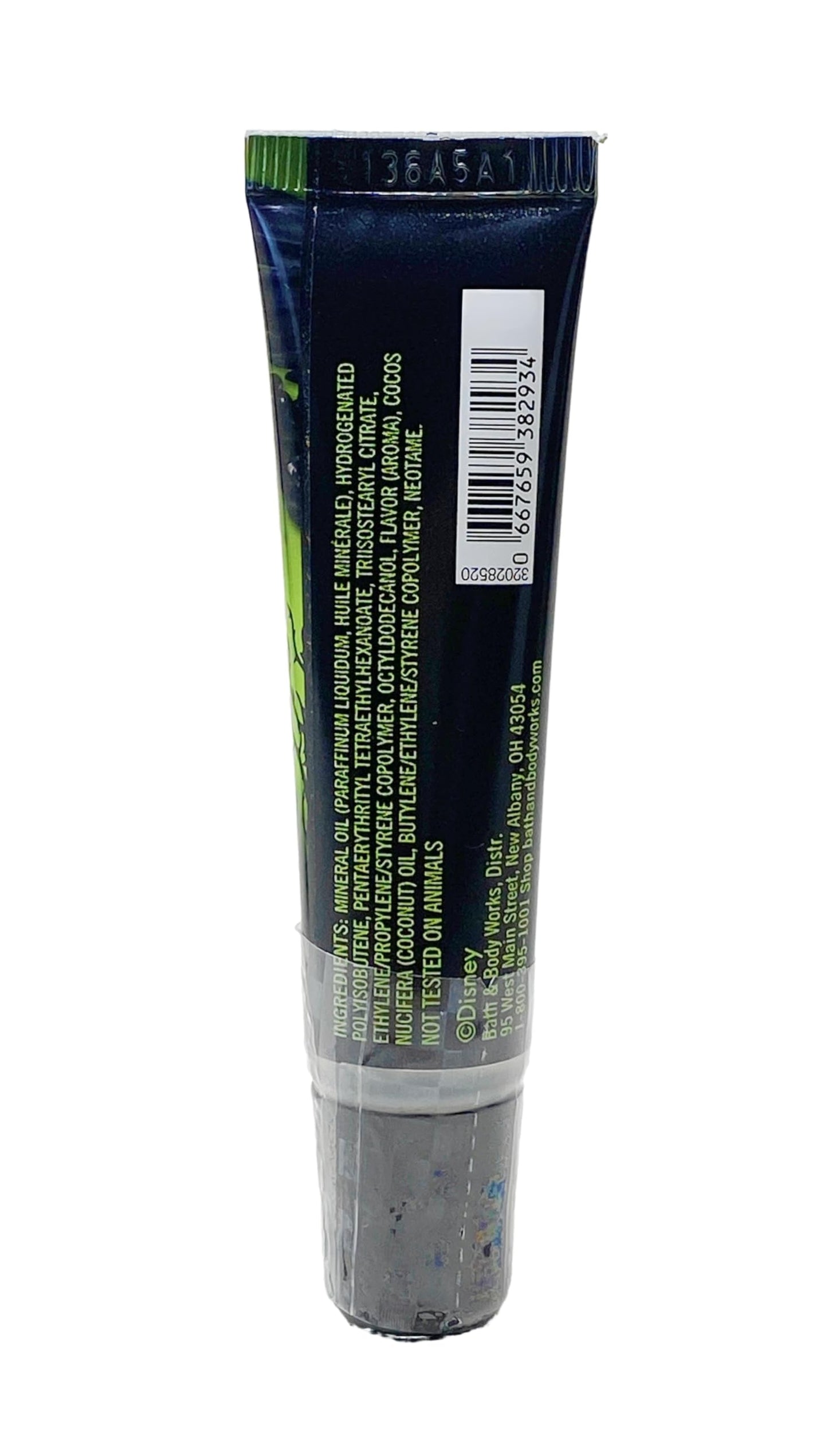Bath & Body Works Disney Villains Collection Lip Duo - Evil Queen and Maleficent Lip Gloss with a Natural Oats Sample Soap Beauty & Personal Care Bath & Body Works