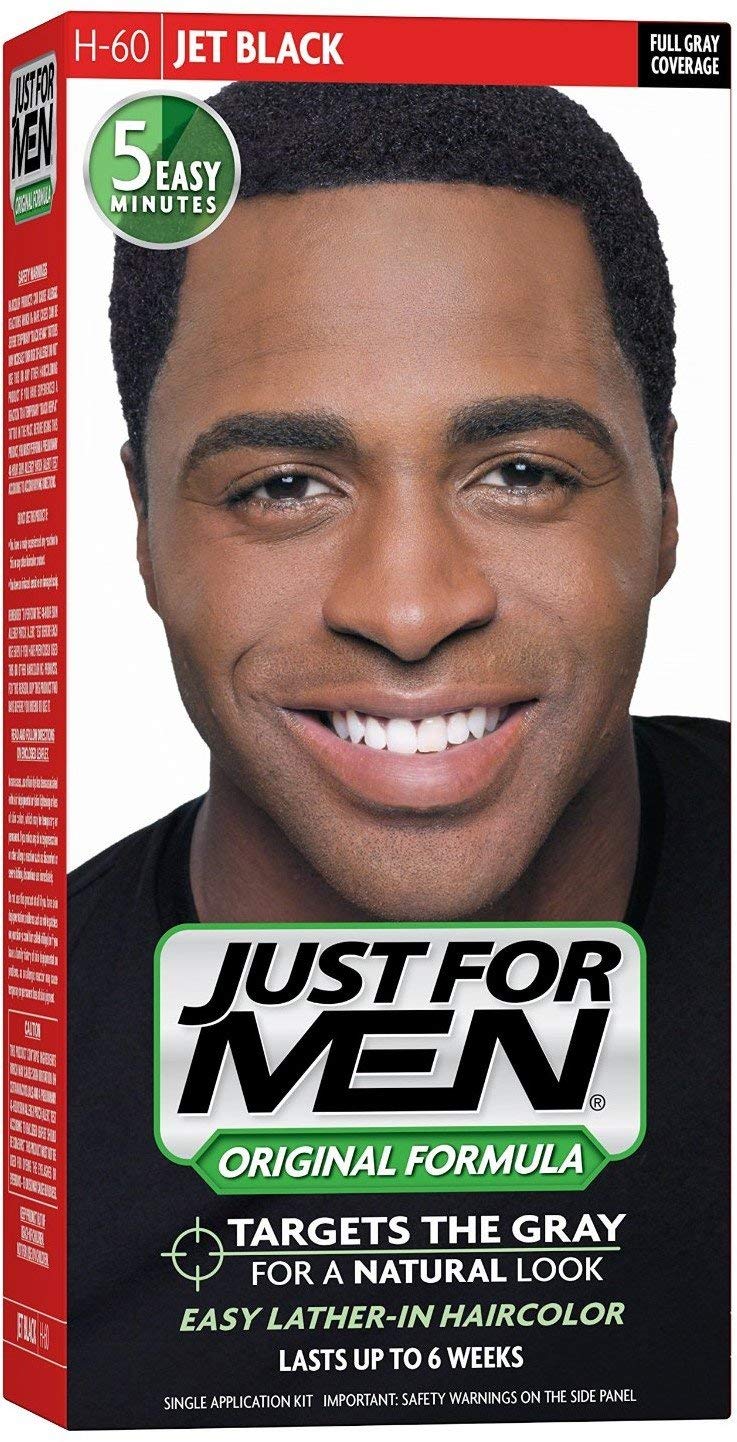 JUST FOR MEN Hair Color 60 Jet Black 1 Each (Pack of 9)9 Beauty & Personal Care Just for Men