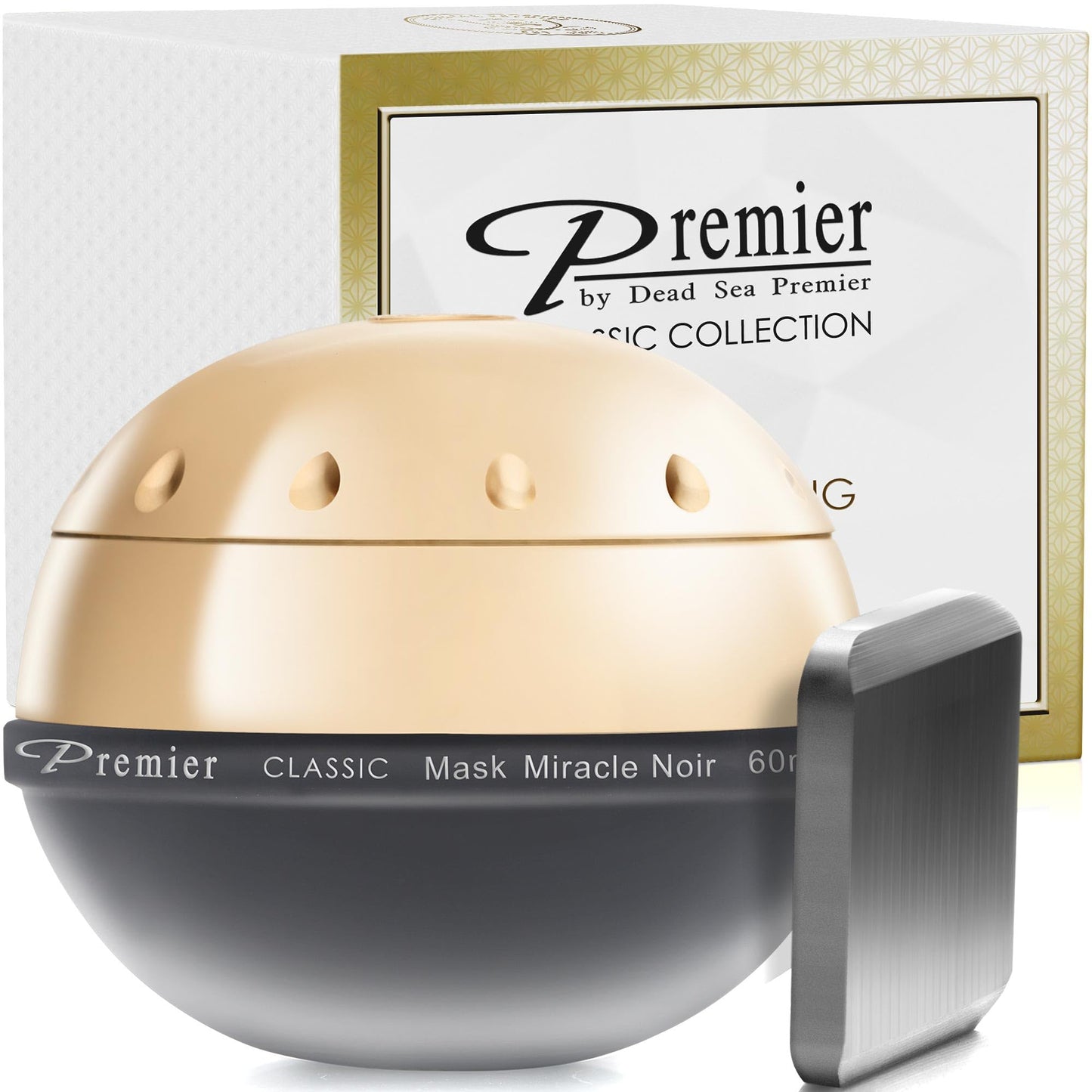 Premier Dead Sea Classic original Miracle Noir Mask, Age defying, detoxifying, hydrating, nourishing, exfoliating, anti oxidant All in one best mask Beauty & Personal Care Premier