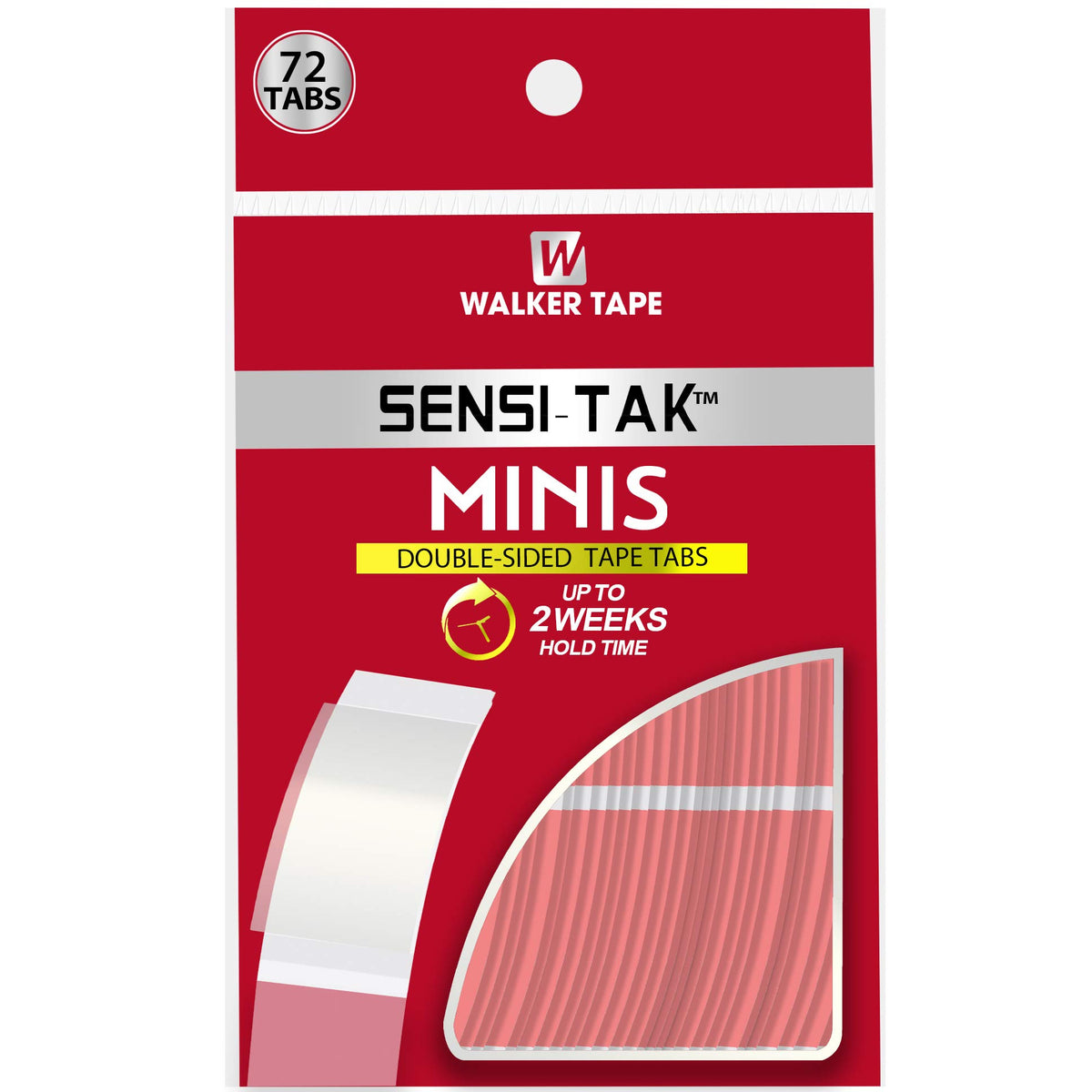 Sensi-Tak Double Sided Tape Tabs MINIS, 72 Tabs