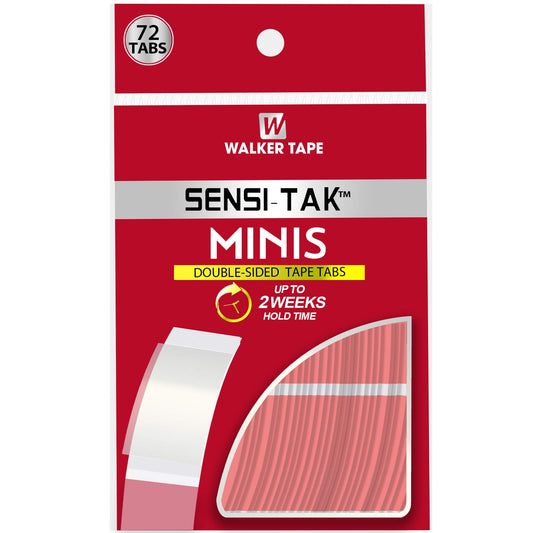 Sensi-Tak Double Sided Tape Tabs MINIS, 72 Tabs
