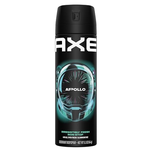 AXE Apollo Deodorant Body Spray For Men, Sage & Cedarwood 48H Odor Protection Aluminum Free Body Spray Deodorant 5.1 oz Beauty & Personal Care AXE