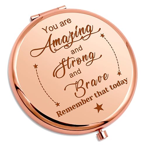 Inspirational Gifts for Girls Personal Makeup Mirror For Women Encouragement Gift For Friend Daughter Granddaughter Goddaughter Coworker Travel Makeup Beauty & Personal Care Gevody