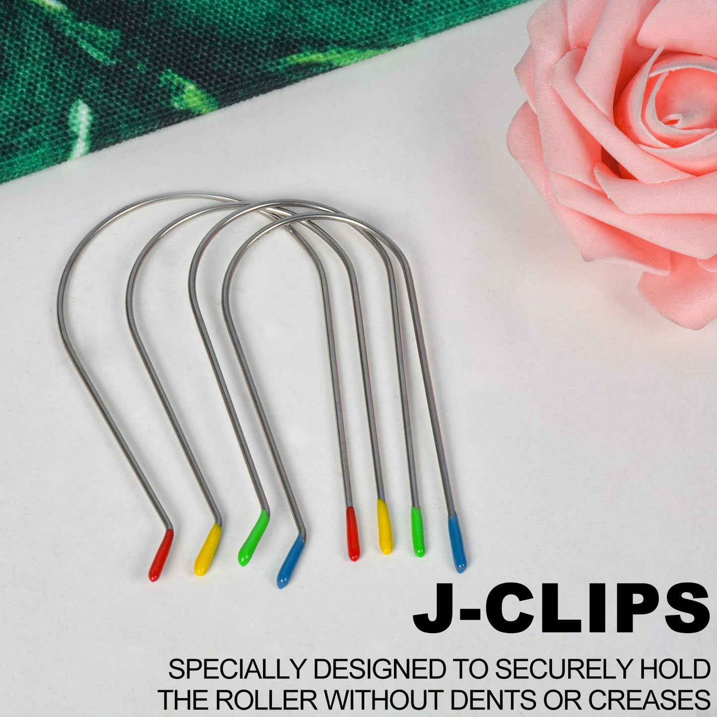 Hot Curler Clips Replacement Hot Roller Clips Rollers Securing Pins Fits 1.5 inch, 1.75 inch Hot Rollers Curlers Beauty & Personal Care Jicoyin