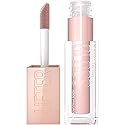 Maybelline Lifter Gloss, Hydrating Lip Gloss with Hyaluronic Acid, Ice, Pink Neutral, 0.18 Ounce Beauty & Personal Care MAYBELLINE