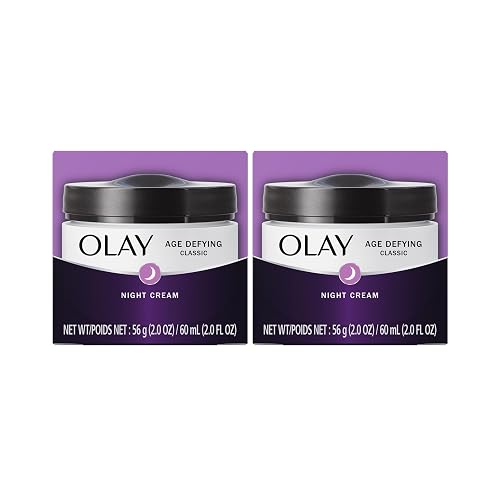 Olay Night Cream with Pro Retinol and Vitamins C & E Age Defying, Pack of 2 Beauty & Personal Care Olay