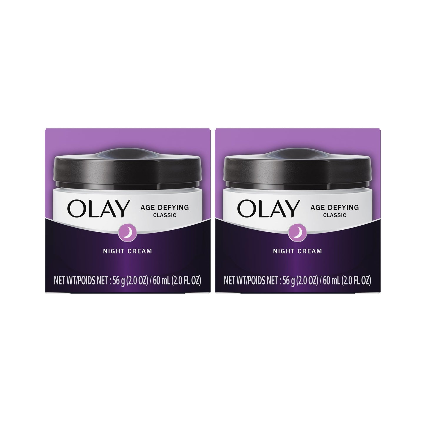 Olay Night Cream with Pro Retinol and Vitamins C & E Age Defying, Pack of 2 Beauty & Personal Care Olay