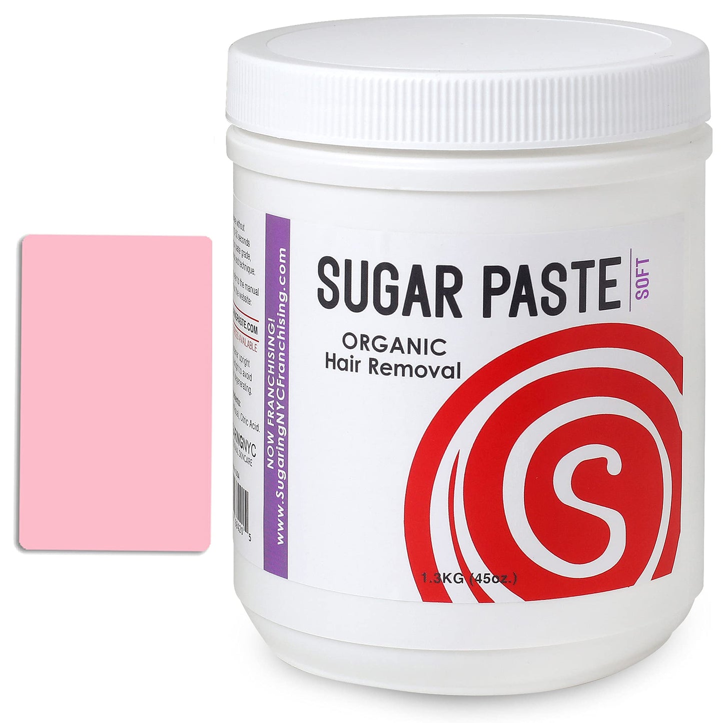 Soft Sugaring Paste by Sugaring NYC for Facial, Arms, Lower Legs - Kit with Applicator Beauty and Personal Care Sugaring NYC