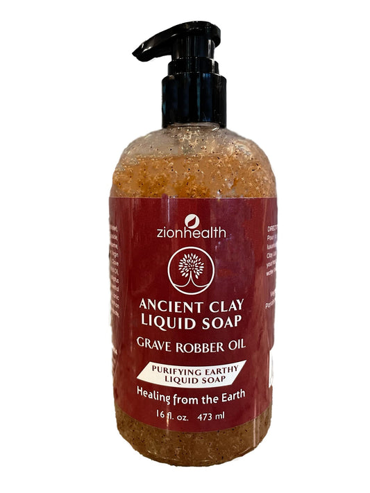 Zion Health Liquid Soap 16 oz Grave Robber Oil Beauty & Personal Care Zion Health