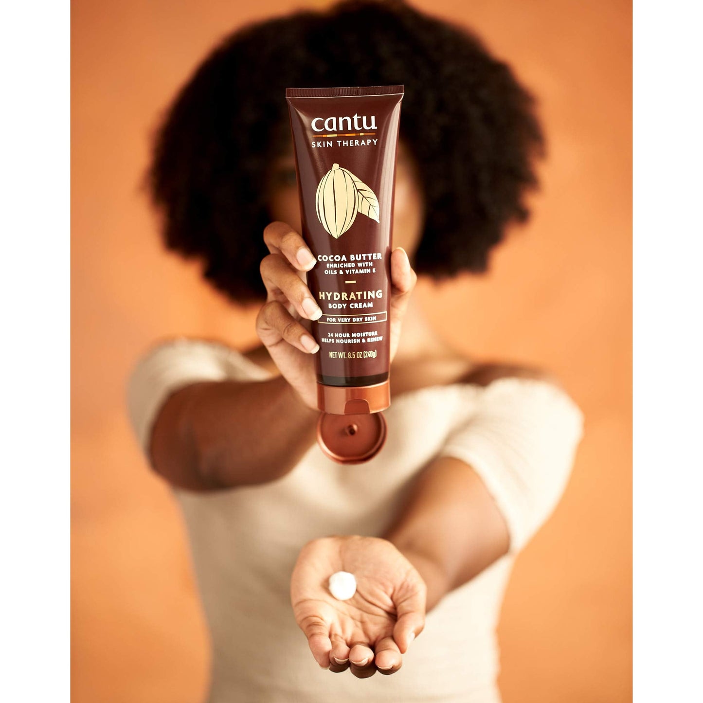 Cantu Therapy Cocoa Butter Hydrating Body Cream for very Dry Skin, 8.5 Oz Beauty & Personal Care Cantu