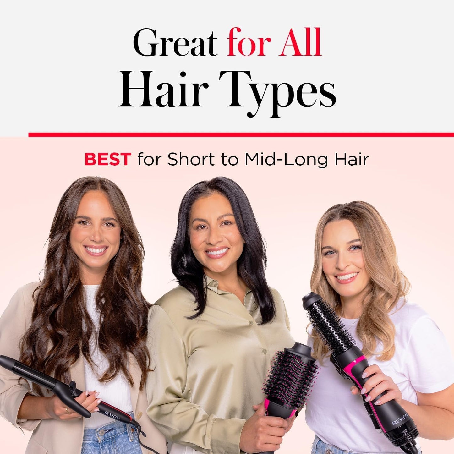 REVLON 1100 Watt 3 Heat 2 Speed Pro Collection One Step Ionic Hair Dryer and Volumizer Beauty & Personal Care REVLON