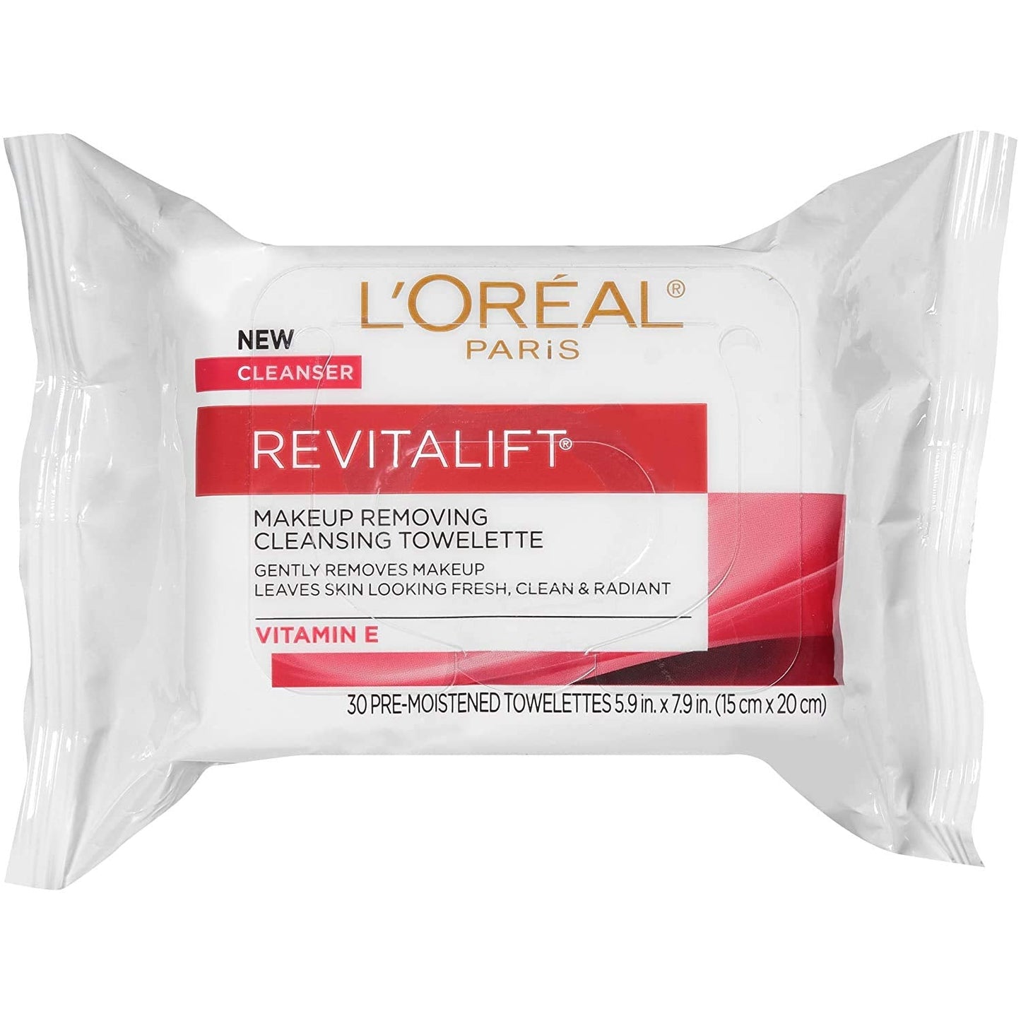 L'Oreal Paris Skincare Revitalift Makeup Removing Wipes with Vitamin E, 30 Count Beauty & Personal Care L'Oreal Paris