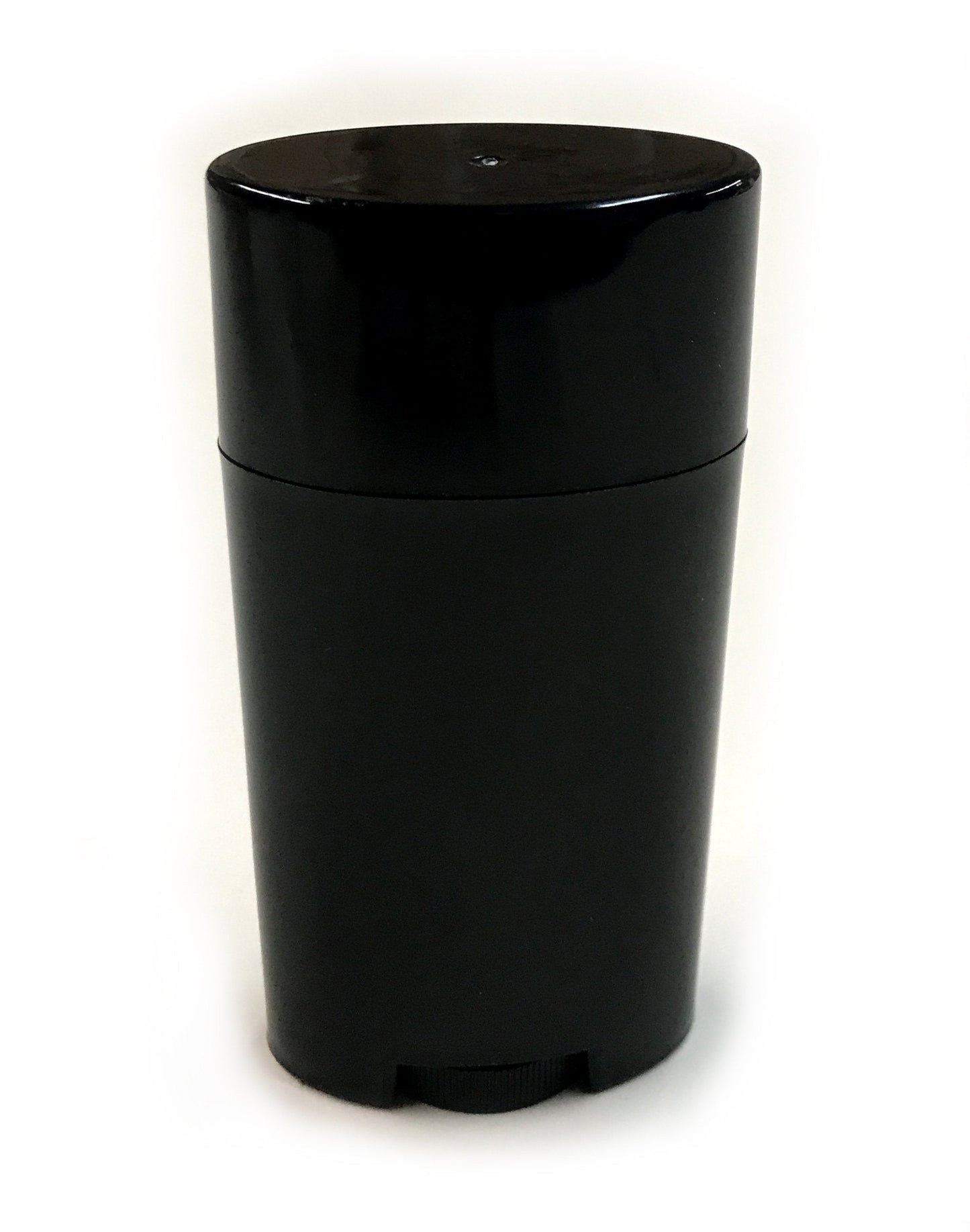 Empty Deodorant Containers - Twist-up, Recyclable, DIY Empty Deodorant OVAL Tubes, Top-Fill 2.5 OZ (Pack of 5, Black) Beauty and Personal Care DIY Deodorant Containers