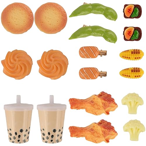 10 Pairs Hair Clips for Styling Salon Simulation Pattern Funny Cartoon Hair Accessories (Type A) Beauty & Personal Care YOOOYOOO