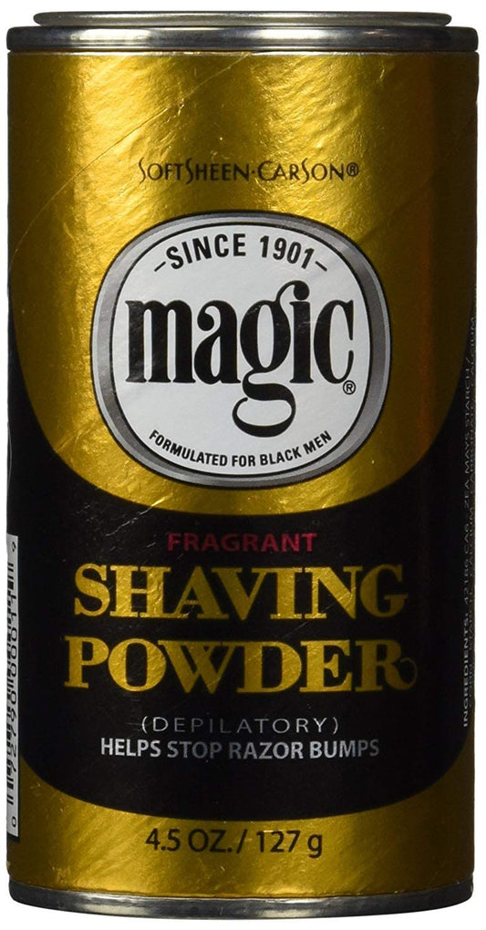 Magic Fragrant Shaving Powder Gold 4.5 Ounce (127g) (2 Pack) Beauty & Personal Care Magic Shave