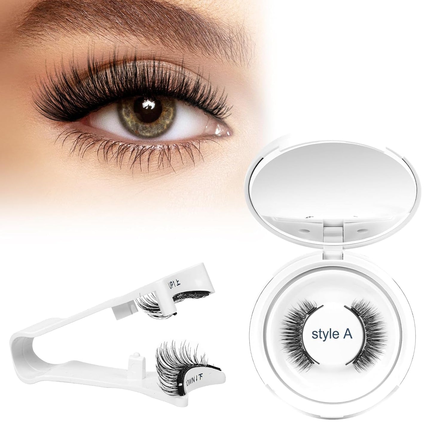 Higu clace Natural Look DD Curl 18mm Eyelash Extensions Easy Fan Volume Lashes Extension Rapid Blooming Lashes Self Fanning 2D-10D-20D Easy Fanning Beauty and Personal Care Higu clace Default Title