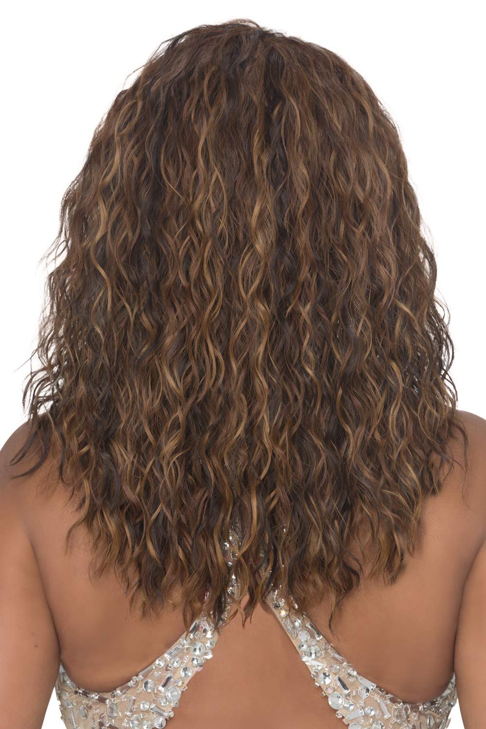 Vivica A. Fox ORLANDO-V Lace Front Wig, New Futura Synthetic Fiber in Color FS430