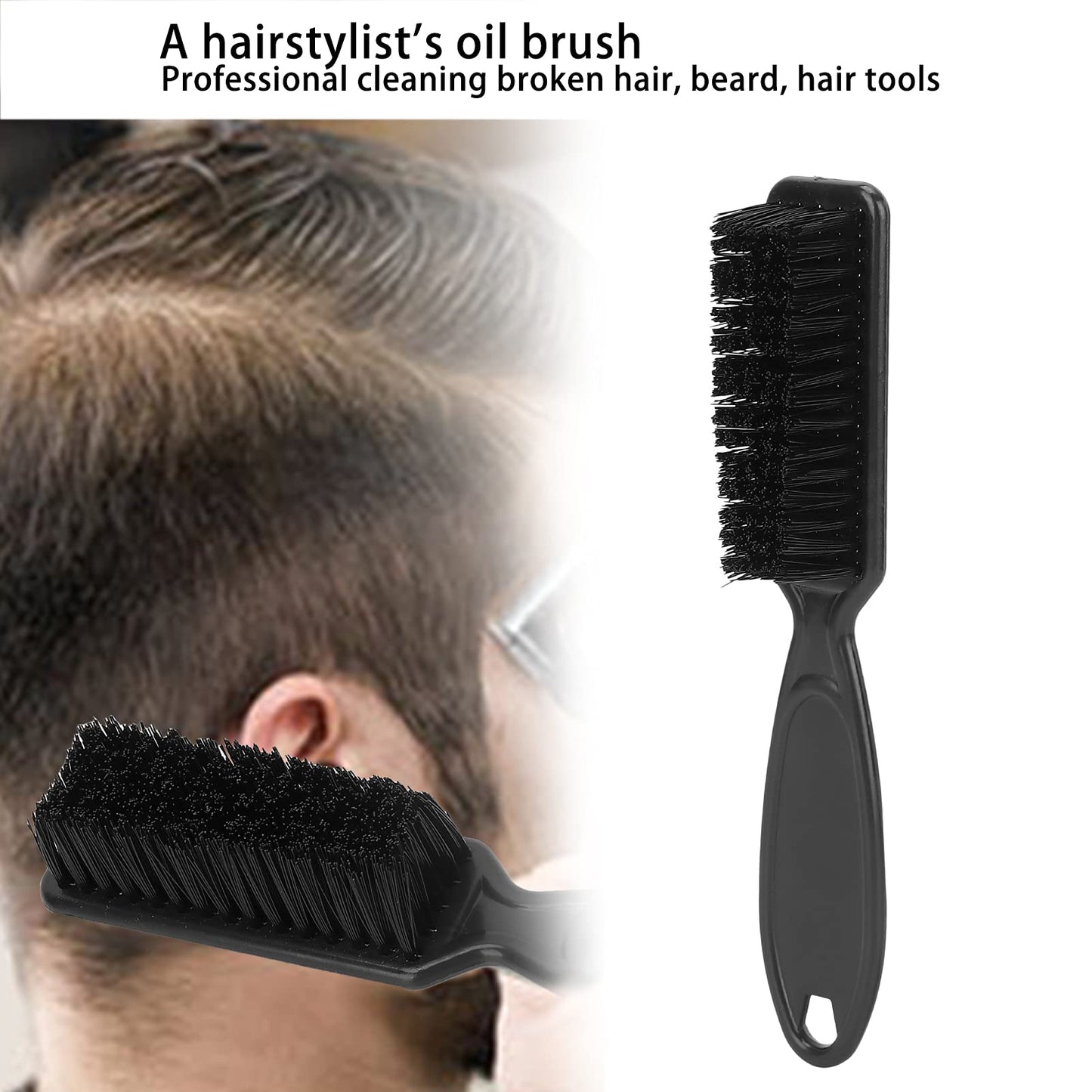 Oil Hair Beard Brush, Smooth Polish Soft Mustache & Beard Care Styling Brush for Men - Easy to Carry, Use Anytime, Anywhere Beauty and Personal Care Betued