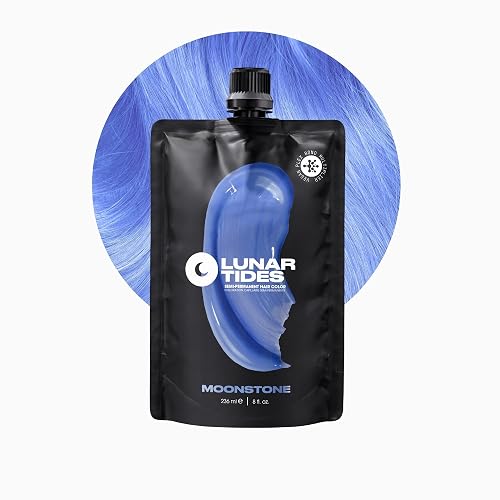 Lunar Tides Semi-Permanent Hair Color (43 colors) (Moonstone, 8 fl. oz.) Beauty & Personal Care Lunar Tides