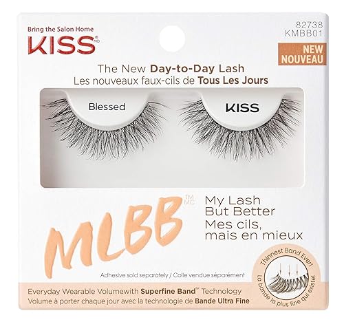 Kiss My Lash But Better Blessed (Pack of 6) Beauty & Personal Care KISS