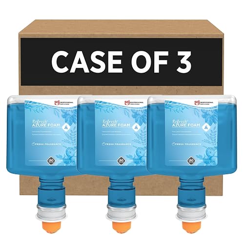 SC Johnson Professional REFRESH AZURE FOAM HAND SOAP 1.2 LITER TOUCH FREE, 3 PACK Beauty & Personal Care SC Johnson Professional
