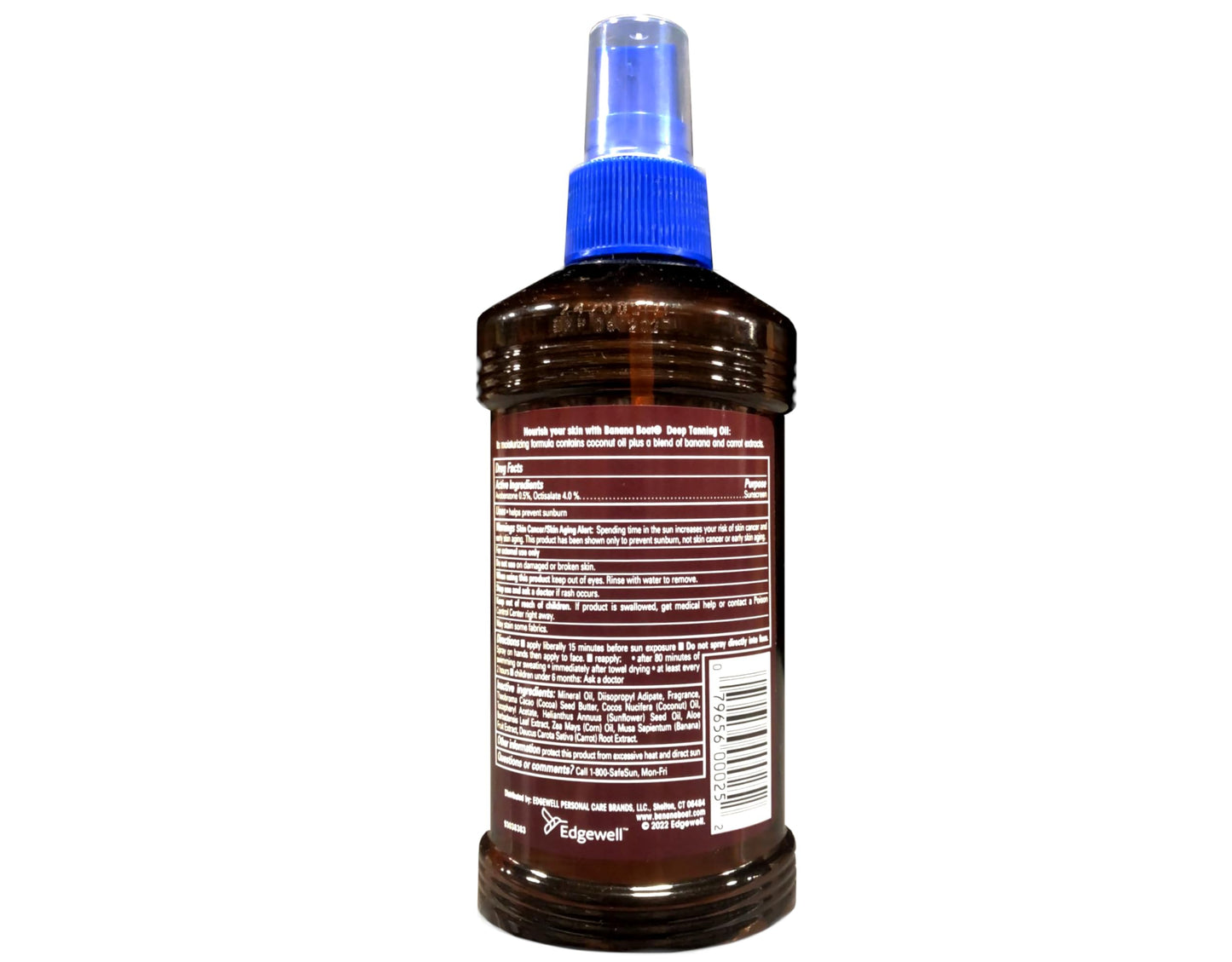 Banana Boat Deep Tanning Spray Oil with Coconut Oil, Sunscreen Spray SPF 4, Skin Nourishing Formula, Water Resistant 80 Minutes, 8 fl oz Beauty & Personal Care Banana Boat