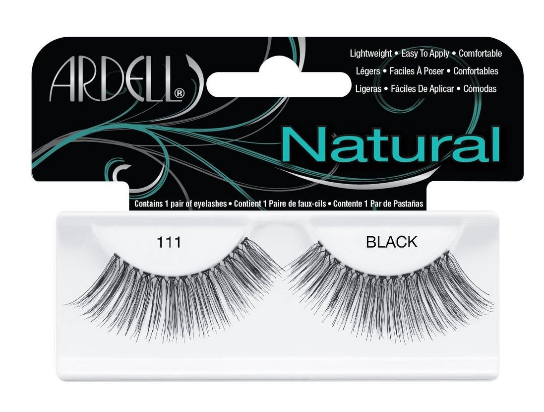 Ardell Natural Lashes 111 - Lightweight, Easy-to-Apply False Eyelashes, Natural Look Strip Lashes, Pack of 4 Beauty & Personal Care Ardell
