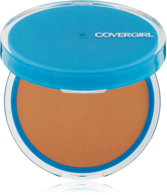 CoverGirl Clean Oil Control Compact Pressed Powder, Soft Honey [555] 0.35 oz (Pack of 4)