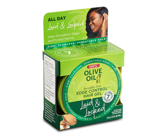 ORS Olive Oil Edge Control Hair Gel with Sweet Almond Oil for Strengthening 2.2 Ounces Beauty & Personal Care ORS