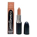 MAC Ximal Sleek Satin Lipstick - 836 Fleshpot (Warm light beige flesh tone like nude) .12 Oz / 3.5 g Beauty & Personal Care MAC