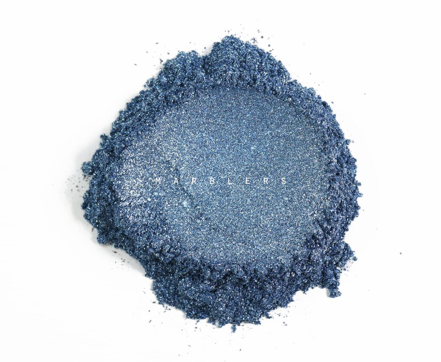 MARBLERS Chunky Natural Mica Powder [Blue Jay Pearl] 0.11oz (3g) | Highly Pigmented | Non-Toxic, Vegan, Cruelty-Free | Eyeshadow, Body Butter, Nail Beauty & Personal Care MARBLERS