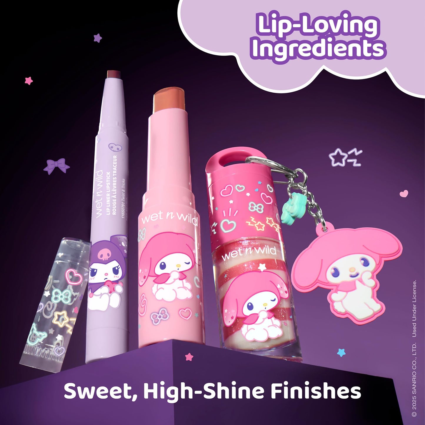 wet n wild My Melody and Kuromi Lip Liner Lipstick - Twist & Tricks Beauty & Personal Care wet n wild