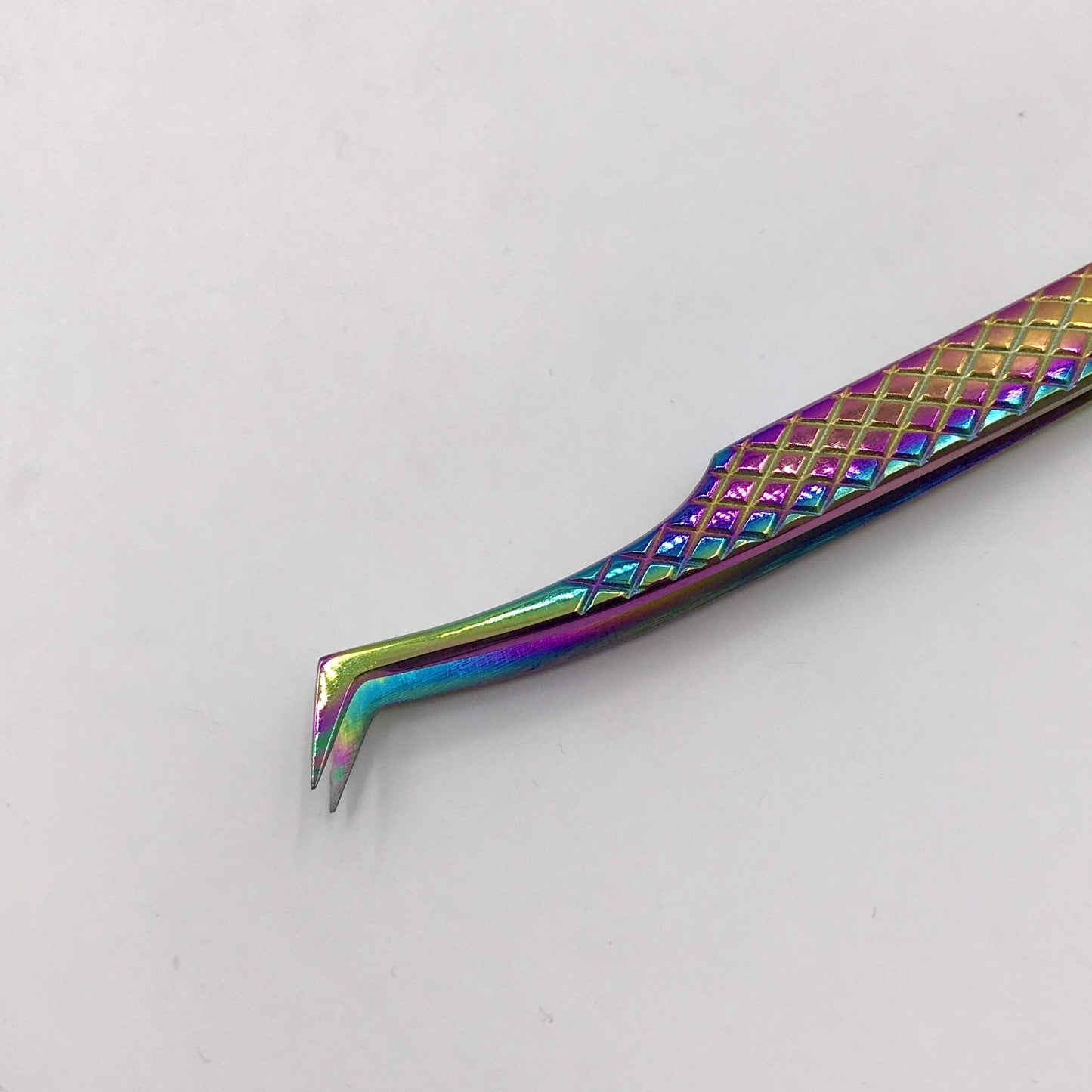 Tool Alement Japan Stainless Steel Plasma Coating 12cm Axe Tips Eyelash Tweezer R-JP11-4002 Beauty & Personal Care Tool Alement