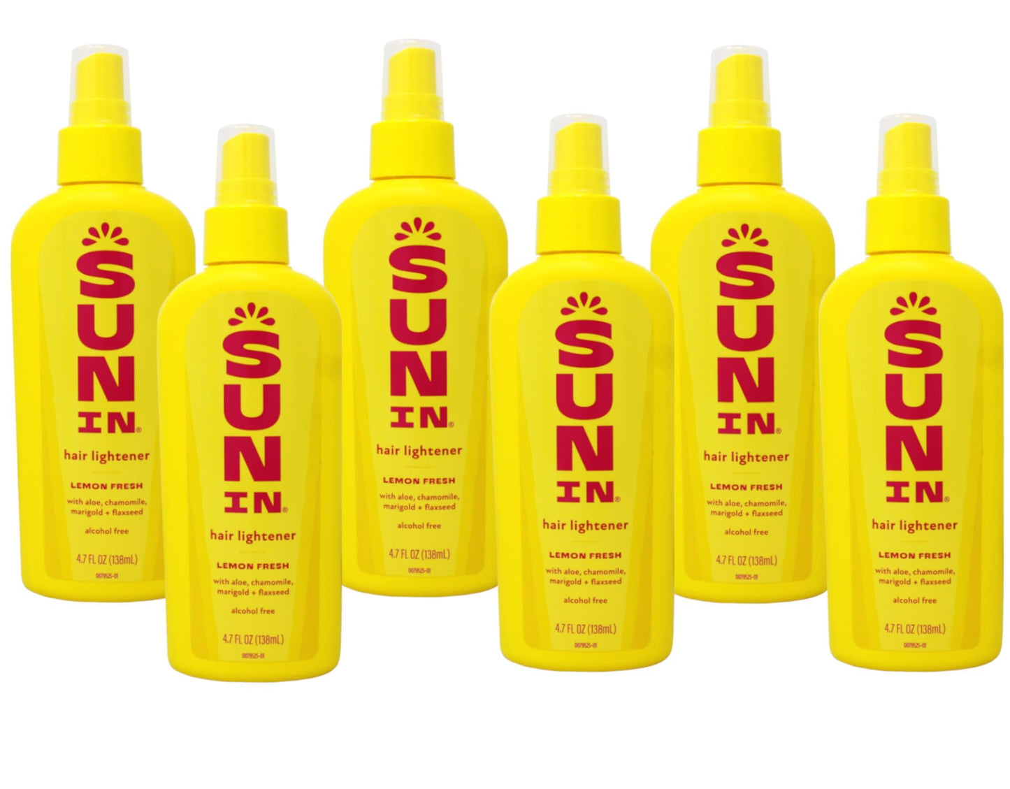 Sun-In with Lemon, Spray-In Hair Lightener, 4.7 Ounce (Pack of 6) Beauty & Personal Care Sun In