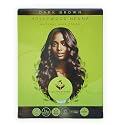 Hollywood Henna Hair Color Kit (Dark Brown) Organic Color Hair Beard Dye (Pack of 1-100g) Henna Based Hair Colors with Pure Herbs Free Chemicals Long Beauty & Personal Care Hollywood Henna