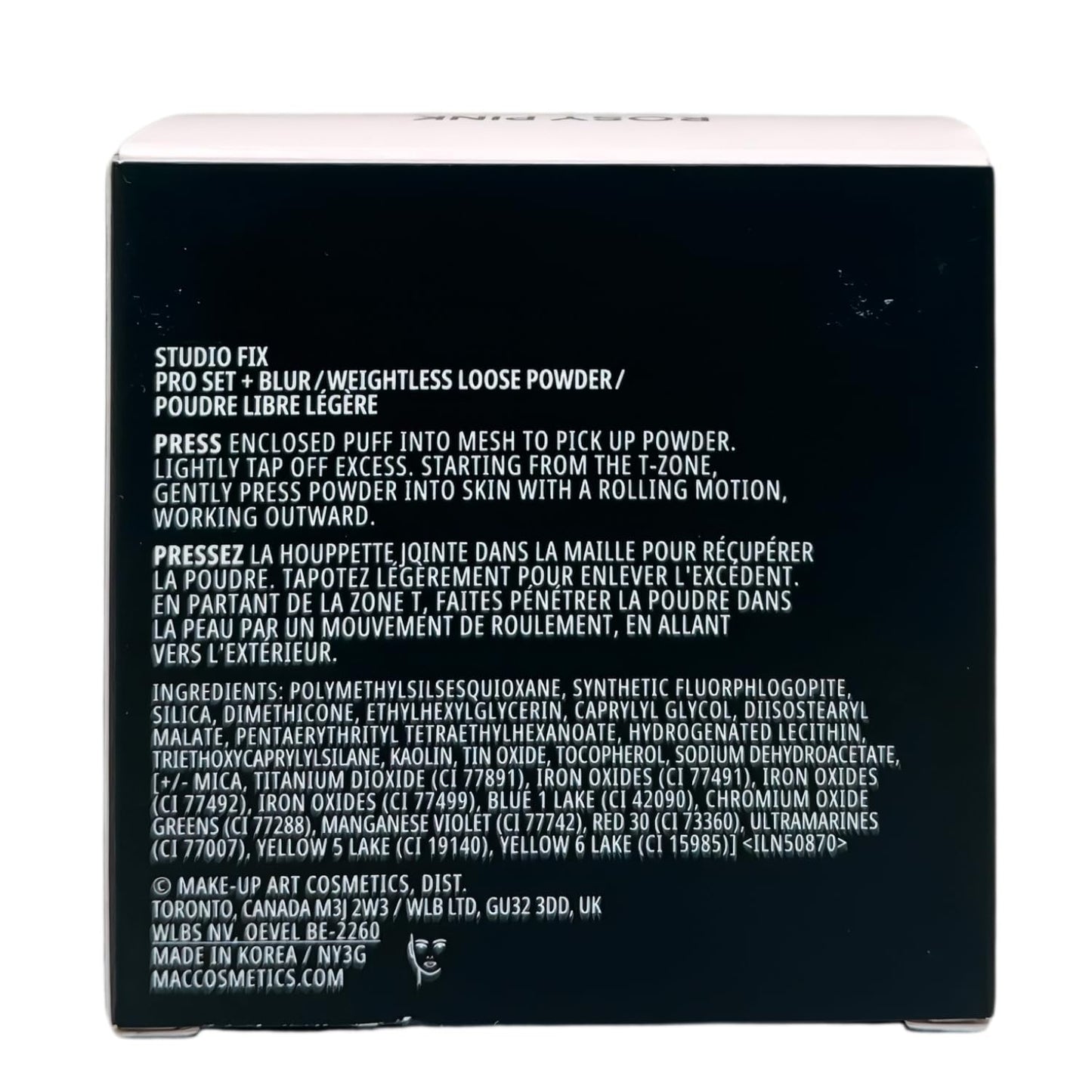 M·A·C Cosmetics Studio Fix Pro Set + Blur Weightless Loose Powder - Rosy Pink (0.22/6.5 g) Beauty & Personal Care MAC