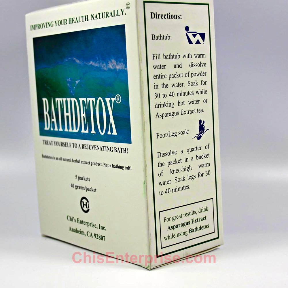 Chi's Enterprise Bathdetox 5 packs/box by Chi's Enterprise Beauty and Personal Care Chi's Enterprise