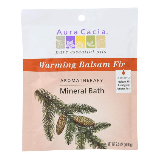 AURA CACIA MNRL BATH,WARM BALSAM FIR, 2.5 OZ18 Beauty and Personal Care Aura Cacia